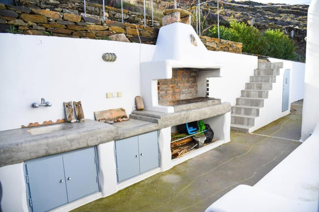 Villa Niloya Kythnos Loutrá Esterno foto