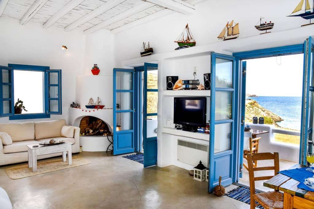 Villa Niloya Kythnos Loutrá Esterno foto